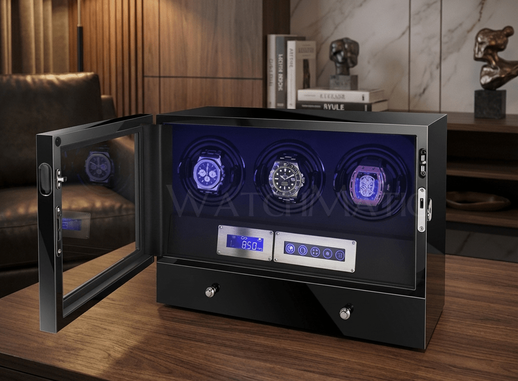 Is It Safe to Leave a Watch Winder Running All the Time? - WatchMatic