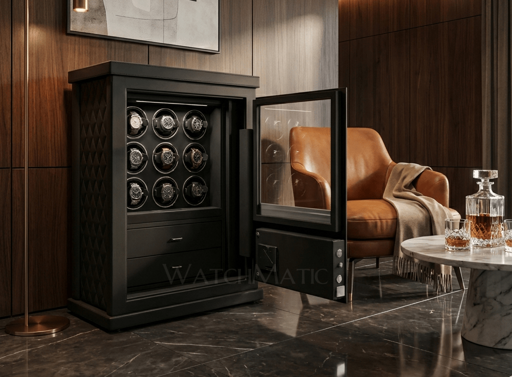 Magnetism vs. Mechanics: Why Watch Winder Safes Use Individually Shielded Motors - WatchMatic