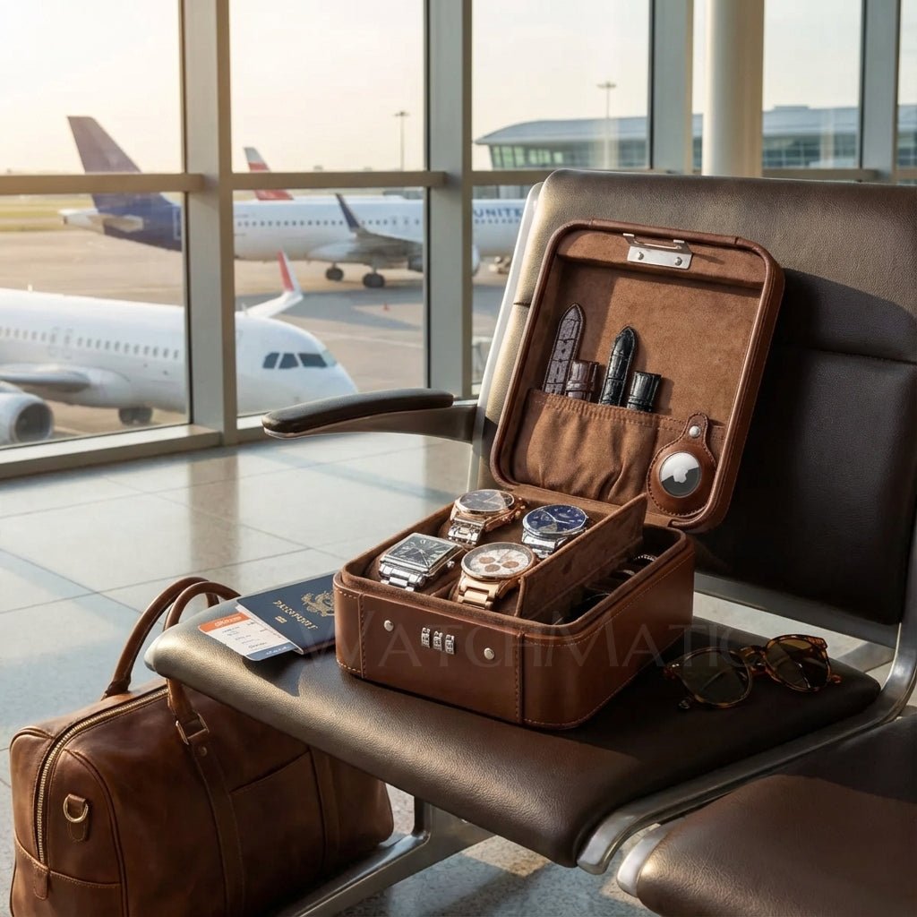 WatchMatic Kamier Travel Watch Case - WatchMatic