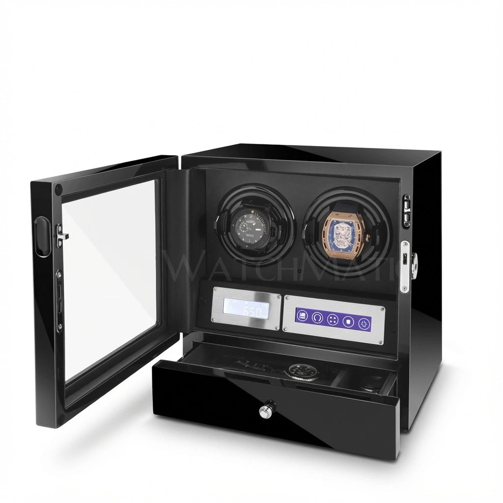 buy Karo Double Watch Winder at WatchMatic with free shipping