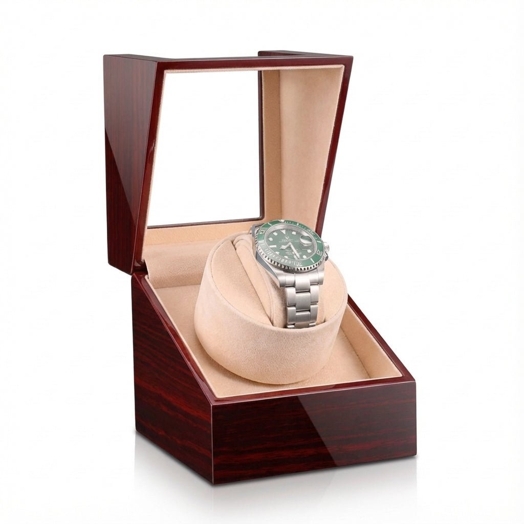 WATCHMATIC Solo Luxury Single Watch Winder 14:350686M11052 - WatchMatic