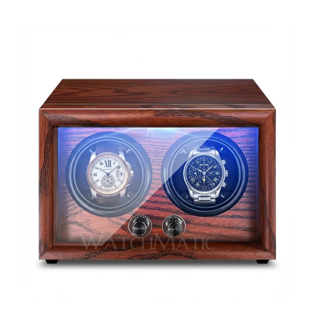 buy Verlor Double Watch Winder at WatchMatic with free shipping