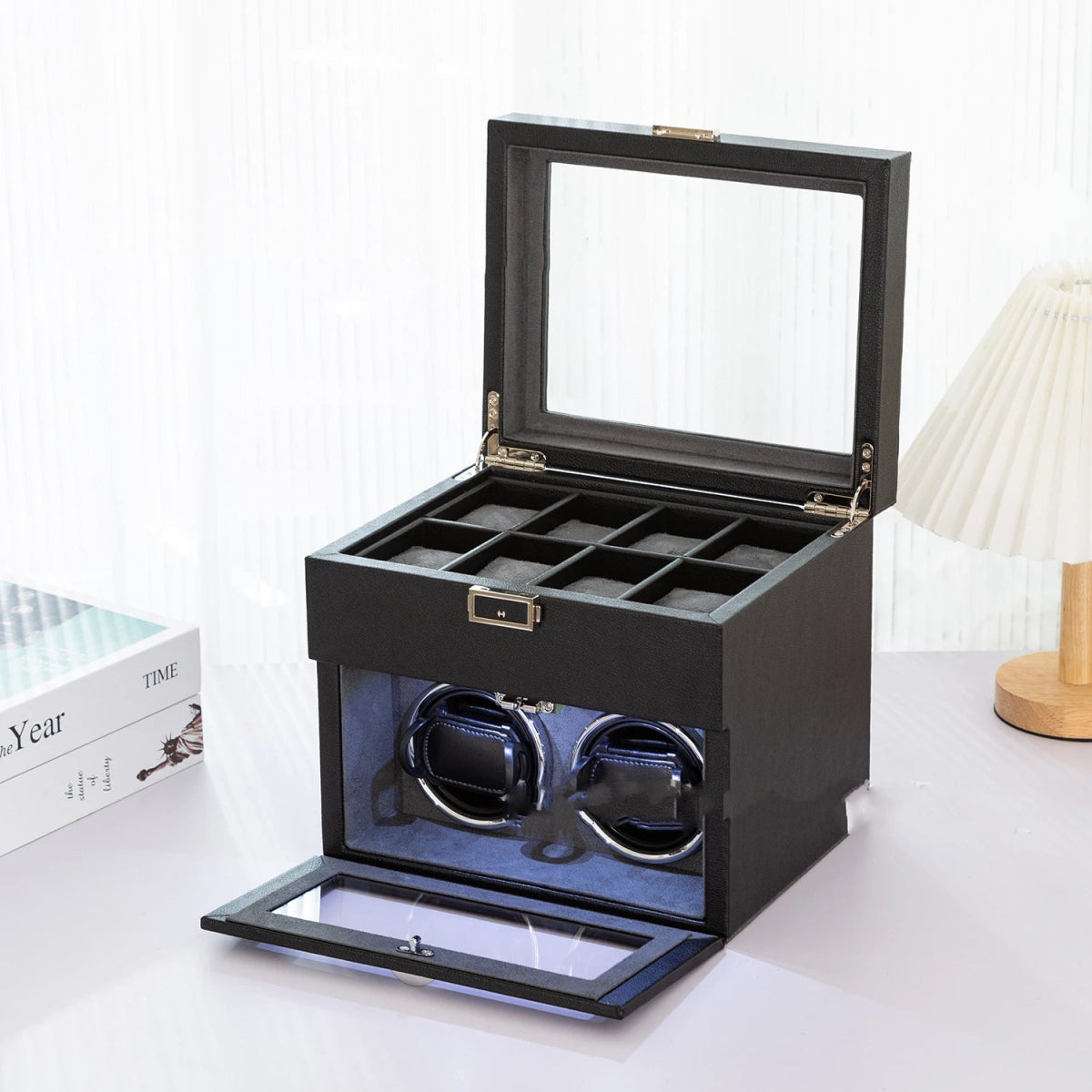 Strix Trunk Double Watch Winder - WatchMatic
