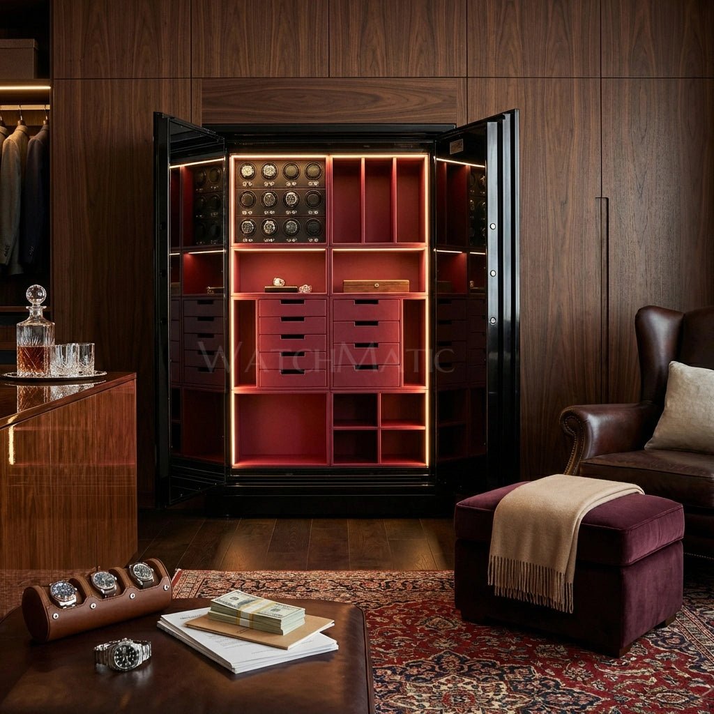 buy Sovereign™ Pure Cabinet – Dual Door Watch Safe at WatchMatic with free shipping