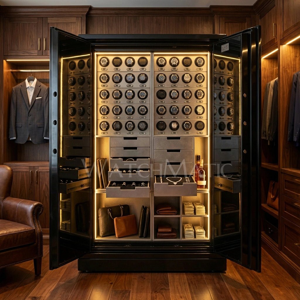 buy Sovereign™ Pure Cabinet – Dual Door Watch Safe at WatchMatic with free shipping